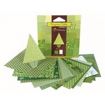 Origami groen 
Karton 
Speelgoed / creatief 