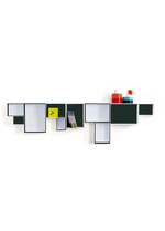 Pappap Shelf System Black & White 
Karton 
Interieurdecoratie 