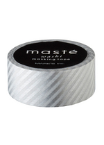 Washi tape Silver Stripes 
Karton 
Masking tape/Washi tape 